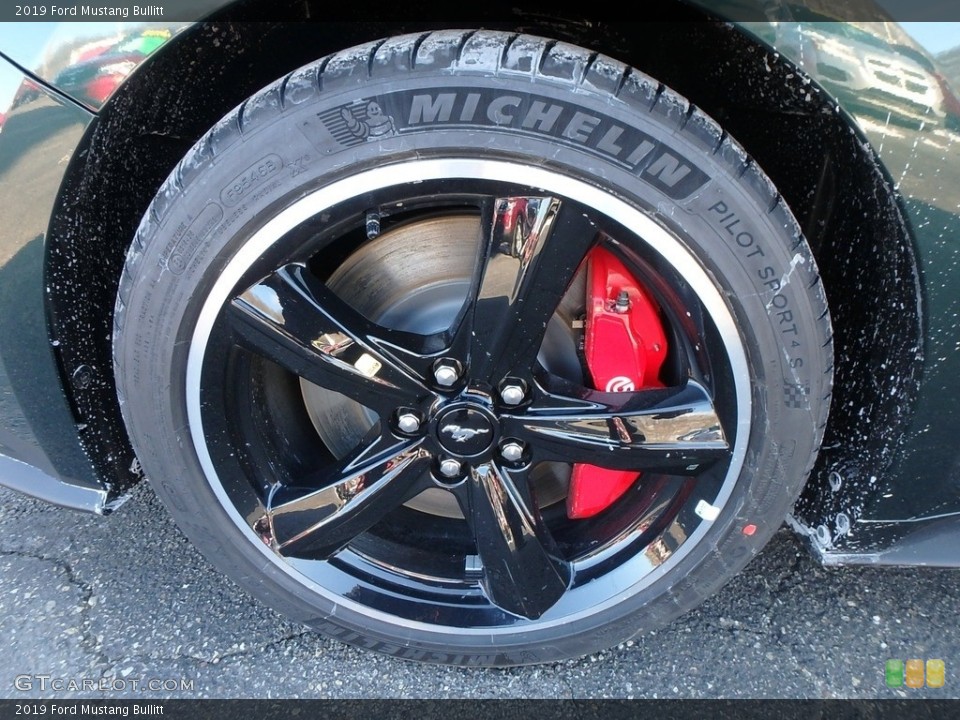 2019 Ford Mustang Bullitt Wheel and Tire Photo #132210834
