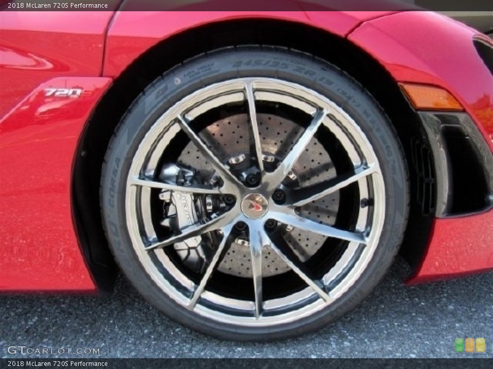 2018 McLaren 720S Wheels and Tires