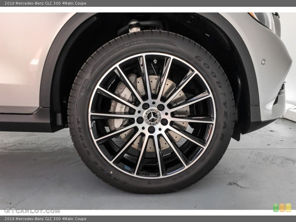 2019 Mercedes-Benz GLC 300 4Matic Coupe Wheel and Tire Photo #132264098