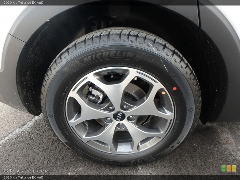 2020 Kia Telluride EX AWD Wheel and Tire Photo #132283315