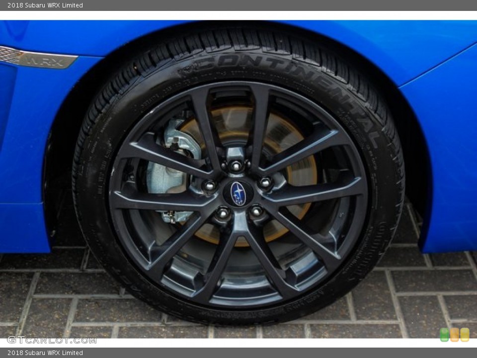 2018 Subaru WRX Limited Wheel and Tire Photo #132317656