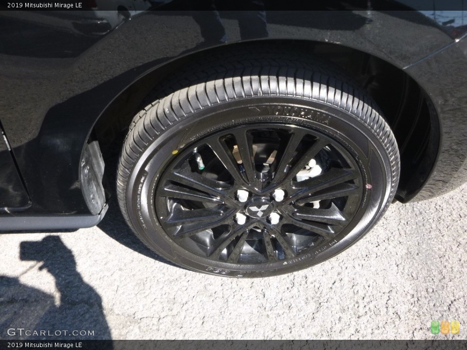 2019 Mitsubishi Mirage Wheels and Tires