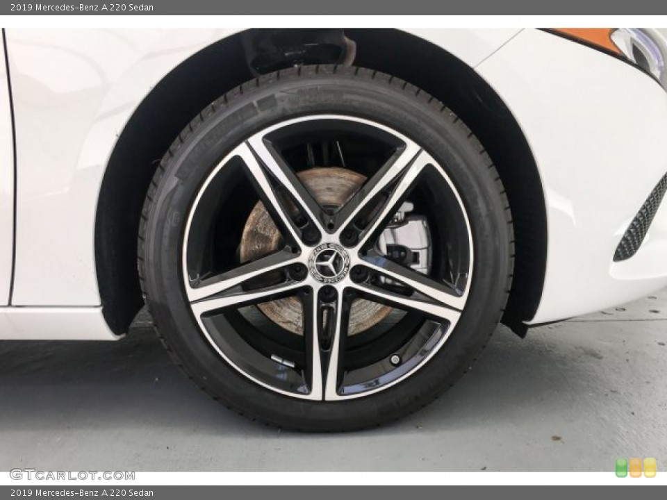 2019 Mercedes-Benz A 220 Sedan Wheel and Tire Photo #132334199