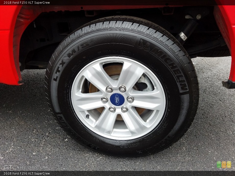 2018 Ford F150 XLT SuperCrew Wheel and Tire Photo #132336872