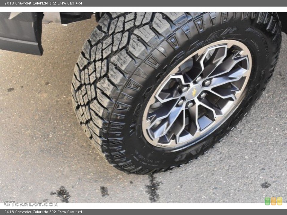2018 Chevrolet Colorado ZR2 Crew Cab 4x4 Wheel and Tire Photo #132337875
