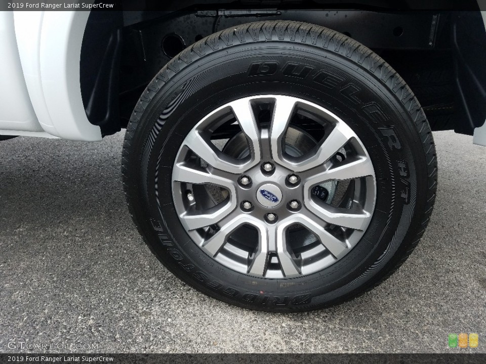 2019 Ford Ranger Lariat SuperCrew Wheel and Tire Photo #132339503