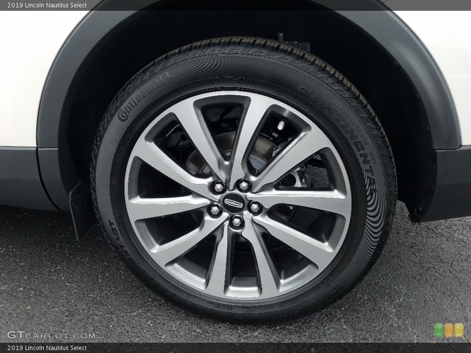 2019 Lincoln Nautilus Select Wheel and Tire Photo #132340619