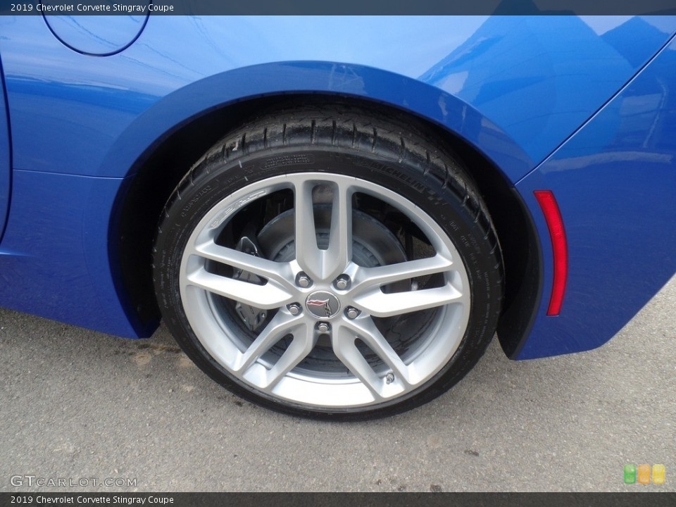2019 Chevrolet Corvette Stingray Coupe Wheel and Tire Photo #132351488