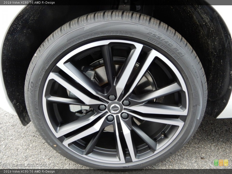 2019 Volvo XC60 T6 AWD R-Design Wheel and Tire Photo #132371206