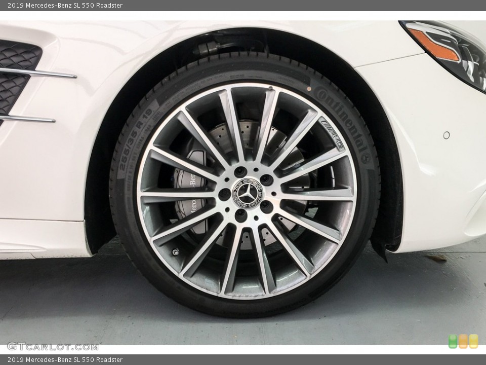 2019 Mercedes-Benz SL 550 Roadster Wheel and Tire Photo #132387697