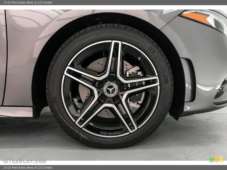 2019 Mercedes-Benz A 220 Sedan Wheel and Tire Photo #132396823