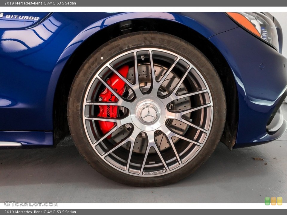 2019 Mercedes-Benz C AMG 63 S Sedan Wheel and Tire Photo #132397201
