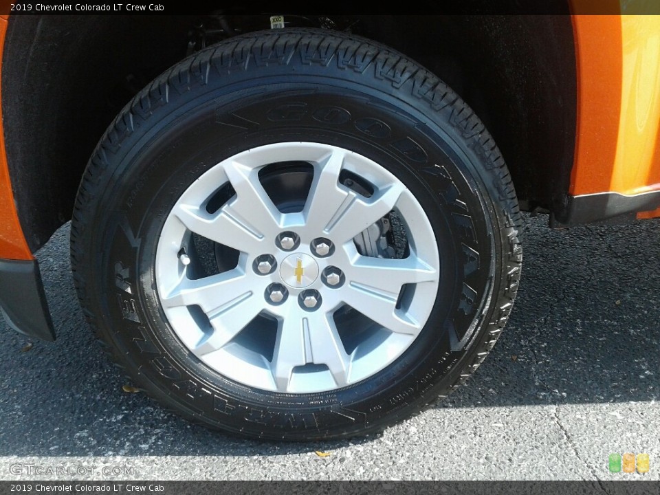 2019 Chevrolet Colorado LT Crew Cab Wheel and Tire Photo #132406759