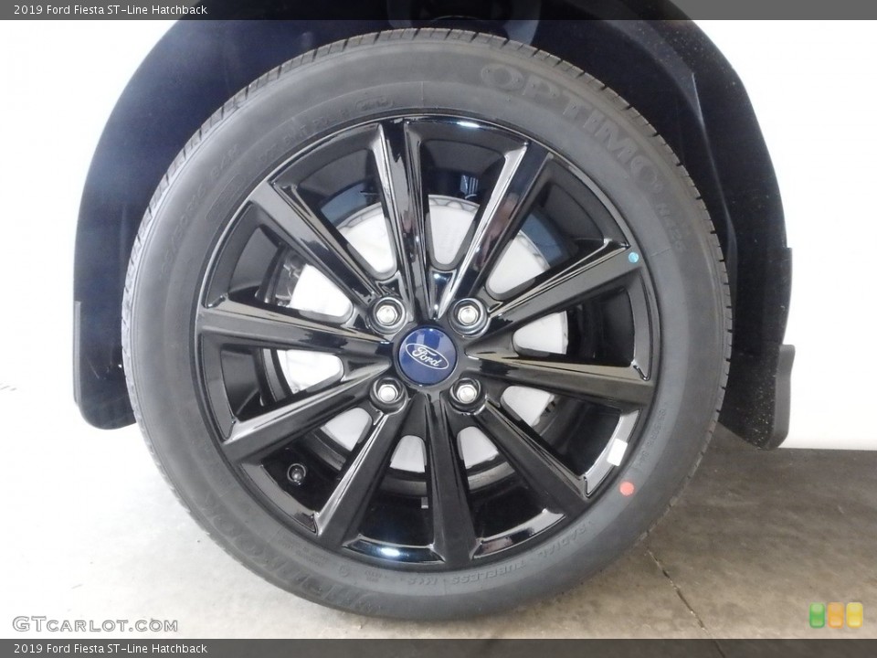 2019 Ford Fiesta ST-Line Hatchback Wheel and Tire Photo #132424122