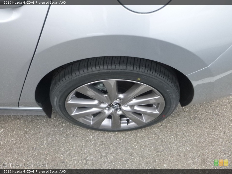 2019 Mazda MAZDA3 Preferred Sedan AWD Wheel and Tire Photo #132425553