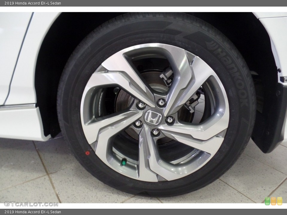 2019 Honda Accord EX-L Sedan Wheel and Tire Photo #132455437