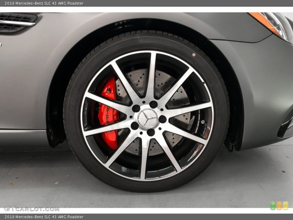 2019 Mercedes-Benz SLC 43 AMG Roadster Wheel and Tire Photo #132487764