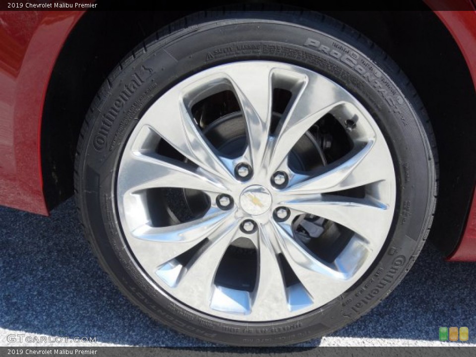 2019 Chevrolet Malibu Premier Wheel and Tire Photo #132499212