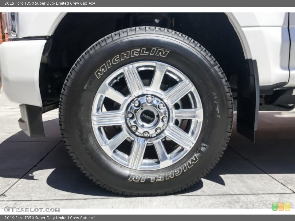 2019 Ford F350 Super Duty Limited Crew Cab 4x4 Wheel and Tire Photo #132607270