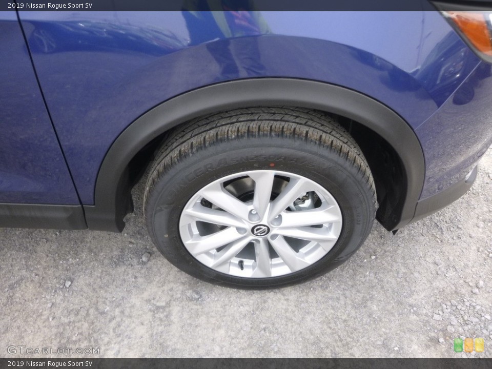 2019 Nissan Rogue Sport SV Wheel and Tire Photo #132662826