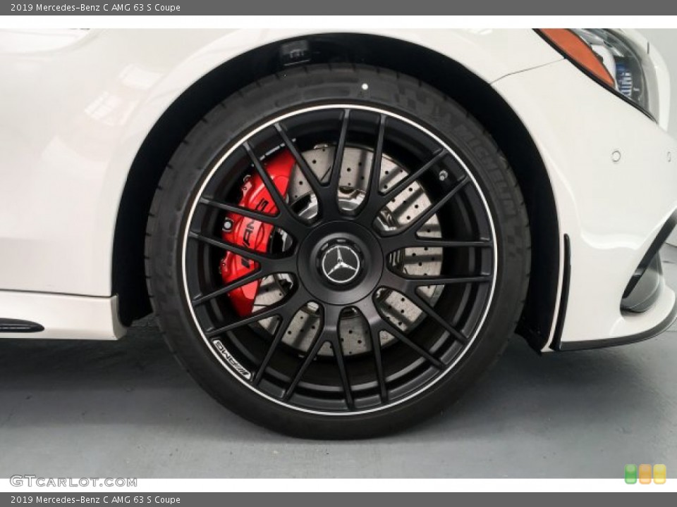 2019 Mercedes-Benz C AMG 63 S Coupe Wheel and Tire Photo #132677256