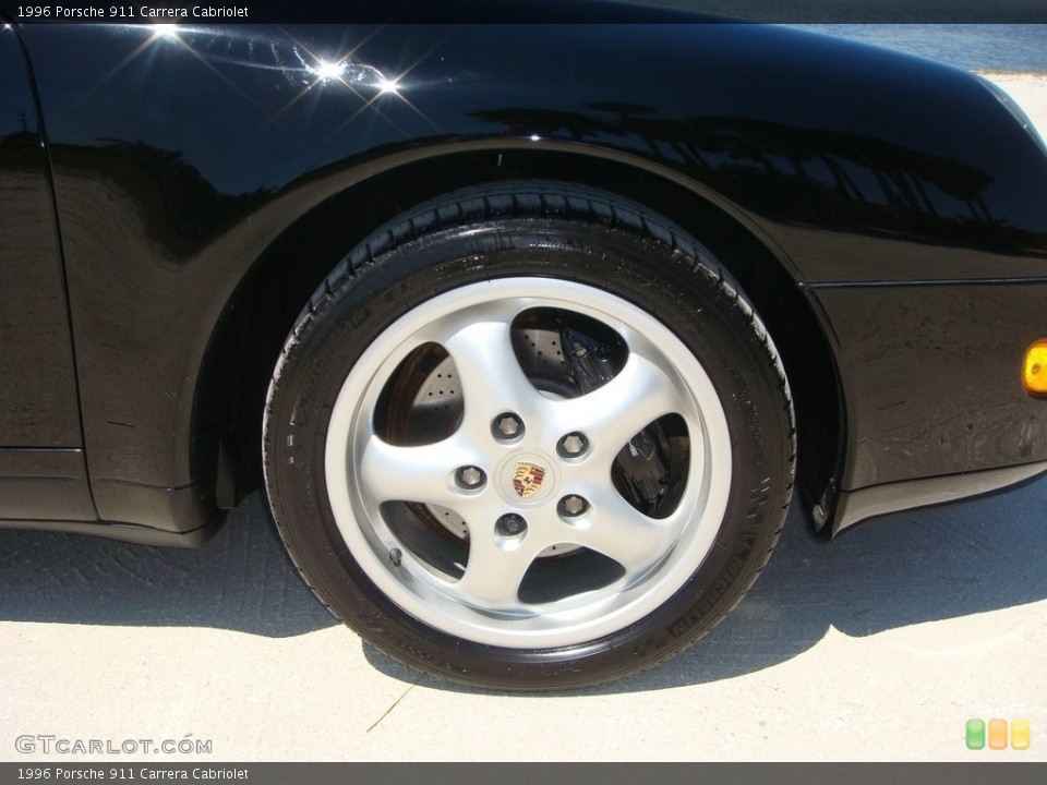1996 Porsche 911 Carrera Cabriolet Wheel and Tire Photo #132694260