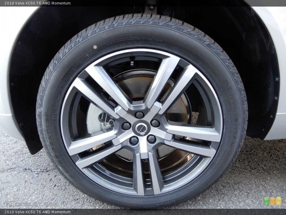 2019 Volvo XC60 T6 AWD Momentum Wheel and Tire Photo #132717337