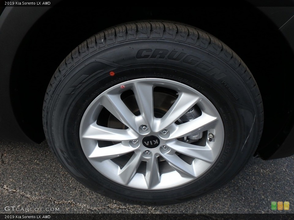 2019 Kia Sorento LX AWD Wheel and Tire Photo #132797195