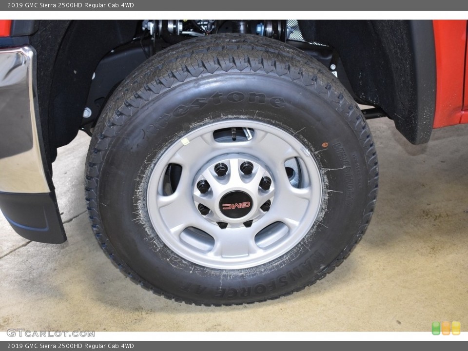 2019 GMC Sierra 2500HD Regular Cab 4WD Wheel and Tire Photo #132798545