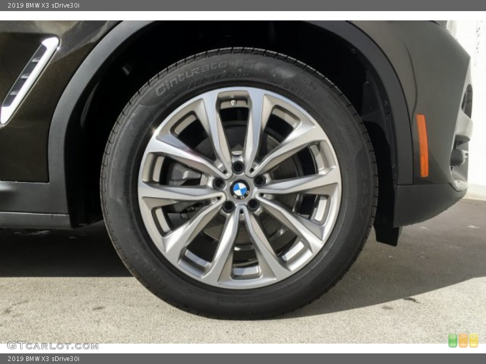 2019 BMW X3 sDrive30i Wheel and Tire Photo #132811463