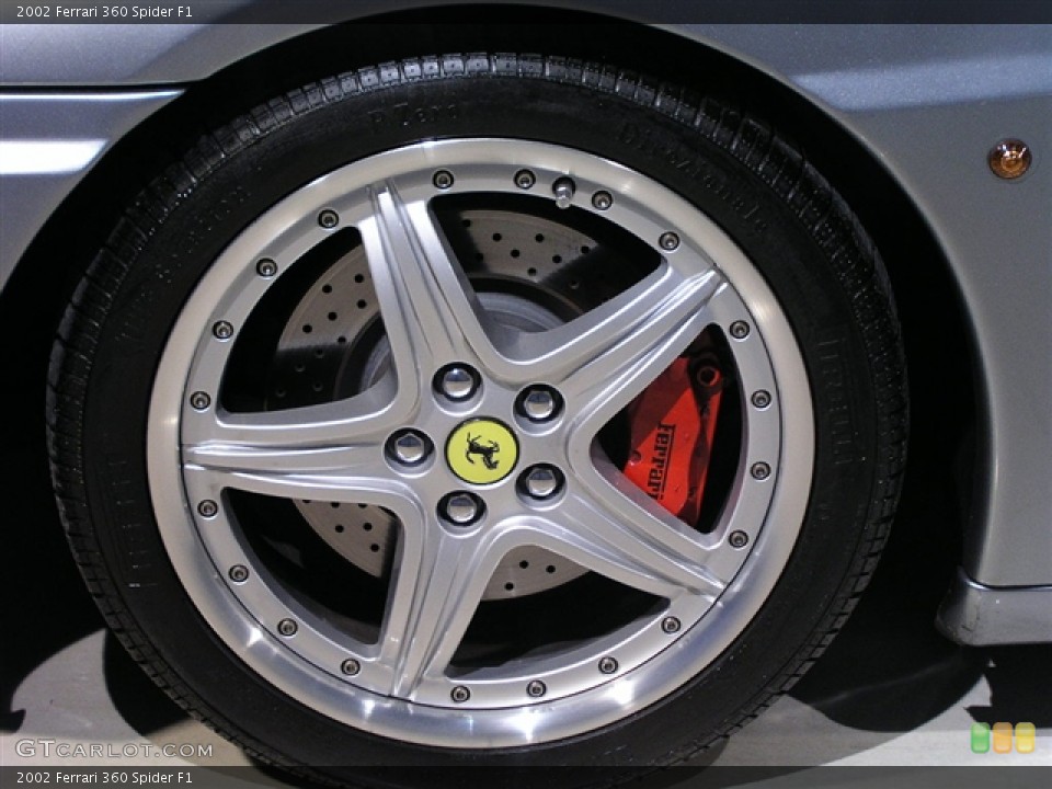 2002 Ferrari 360 Spider F1 Wheel and Tire Photo #132837