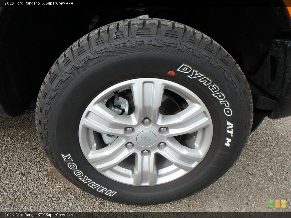 2019 Ford Ranger STX SuperCrew 4x4 Wheel and Tire Photo #132851122