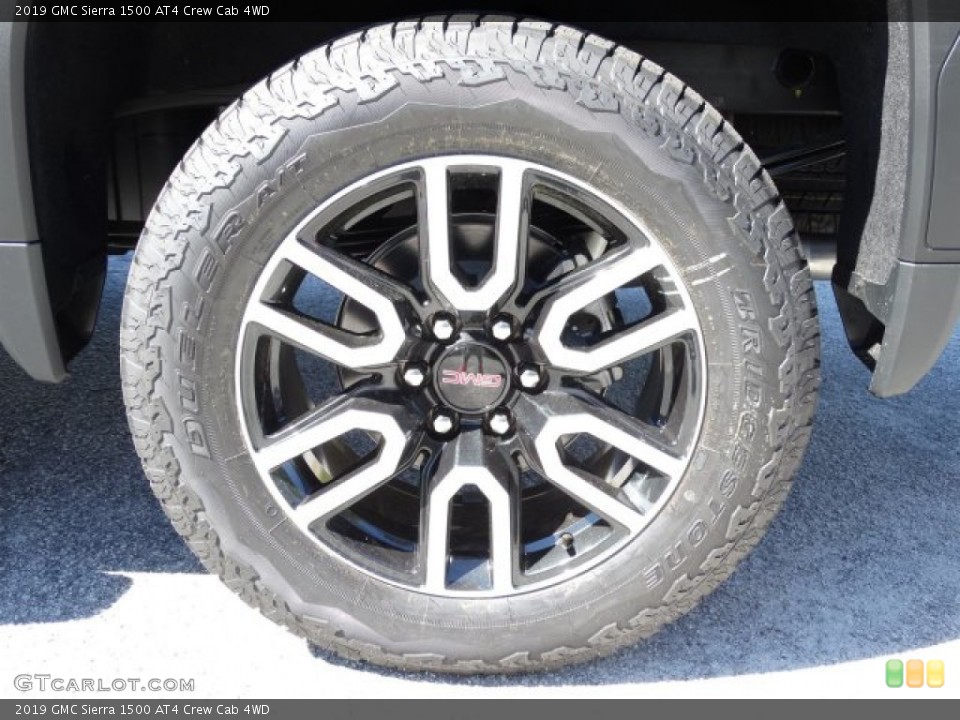 2019 GMC Sierra 1500 AT4 Crew Cab 4WD Wheel and Tire Photo #132852825