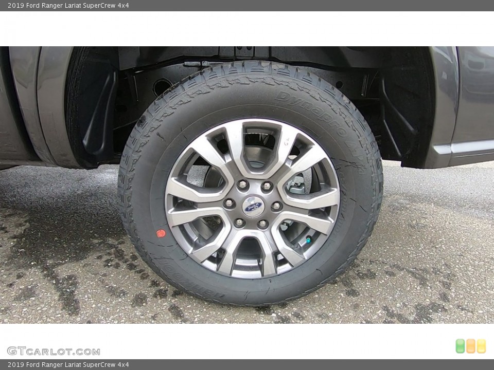 2019 Ford Ranger Lariat SuperCrew 4x4 Wheel and Tire Photo #132858721