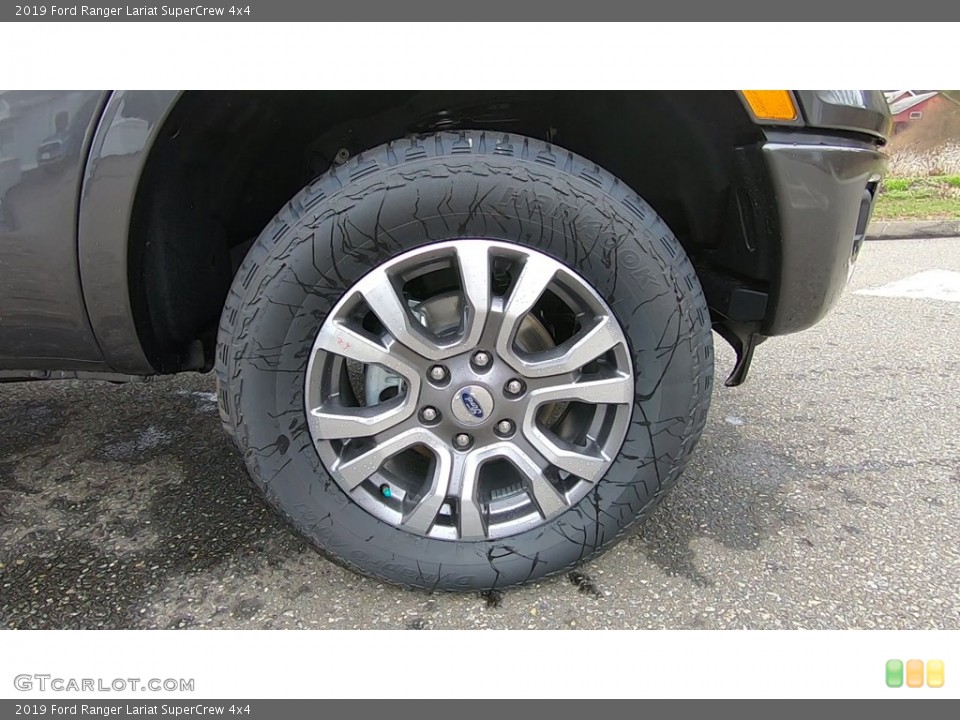 2019 Ford Ranger Lariat SuperCrew 4x4 Wheel and Tire Photo #132858838