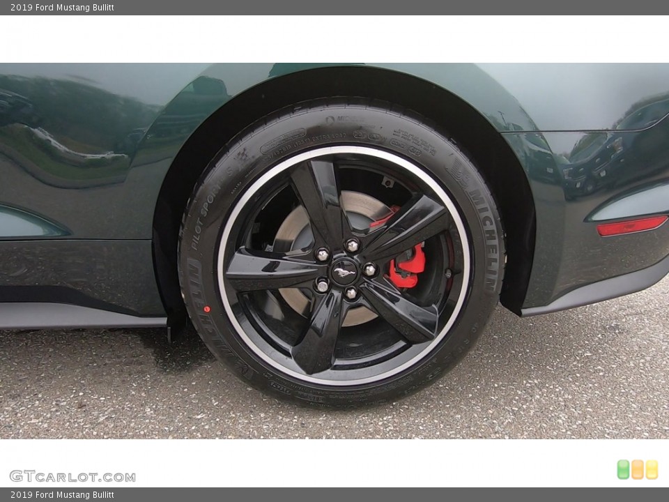 2019 Ford Mustang Bullitt Wheel and Tire Photo #132859252