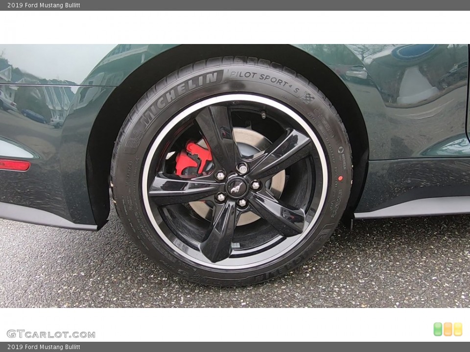 2019 Ford Mustang Bullitt Wheel and Tire Photo #132859273