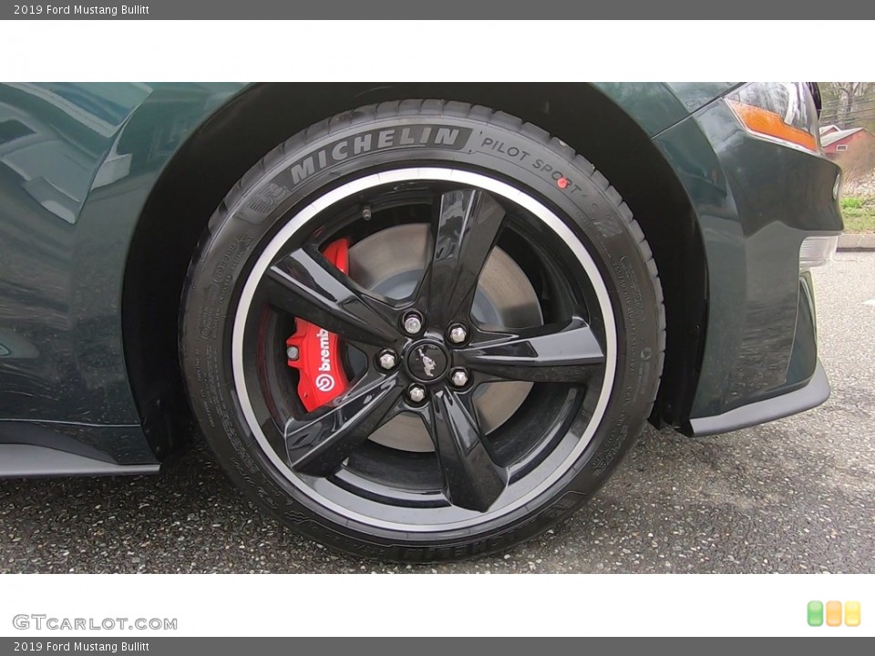 2019 Ford Mustang Bullitt Wheel and Tire Photo #132859330