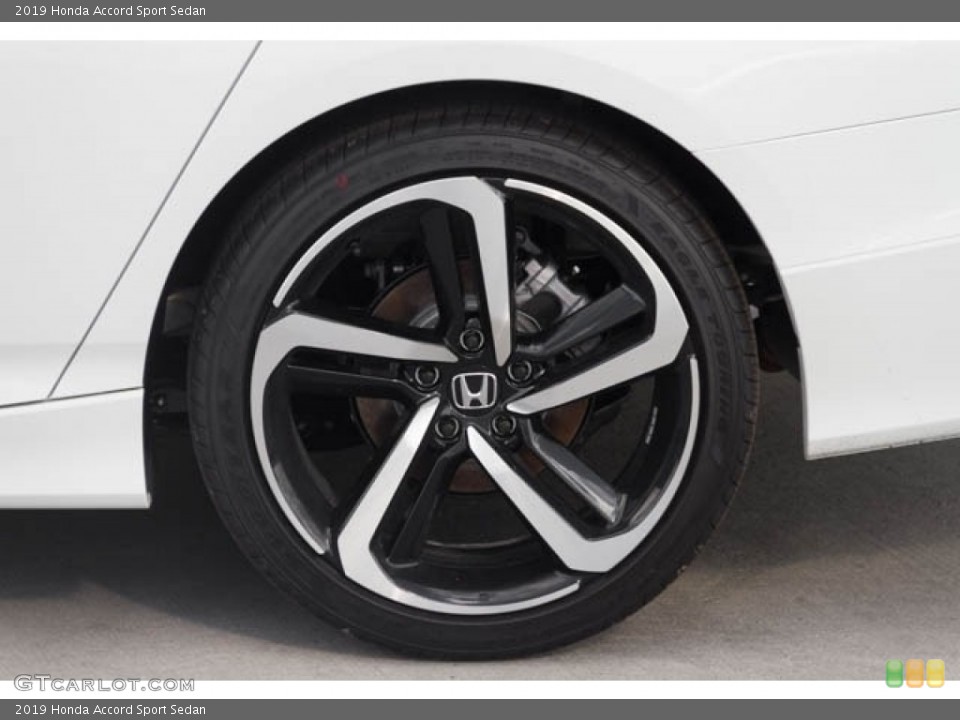 2019 Honda Accord Sport Sedan Wheel and Tire Photo #132863406