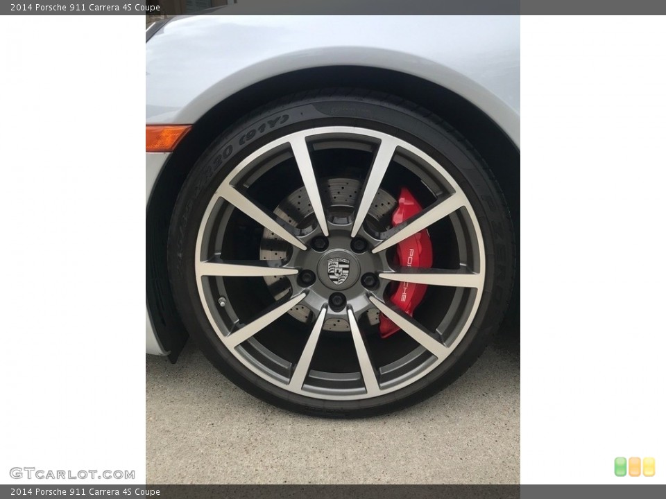 2014 Porsche 911 Carrera 4S Coupe Wheel and Tire Photo #132890639