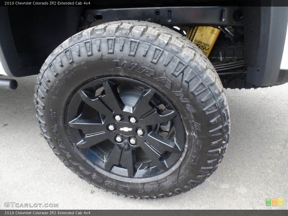 2019 Chevrolet Colorado ZR2 Extended Cab 4x4 Wheel and Tire Photo #132895137