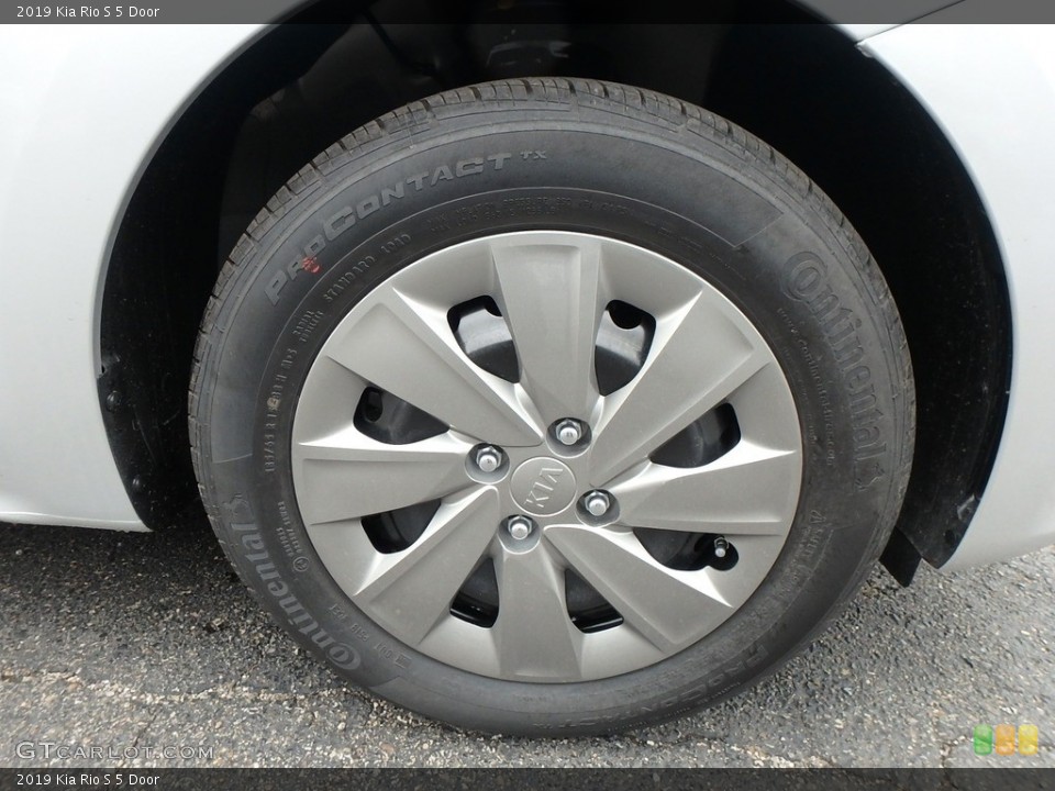 2019 Kia Rio S 5 Door Wheel and Tire Photo #132937934
