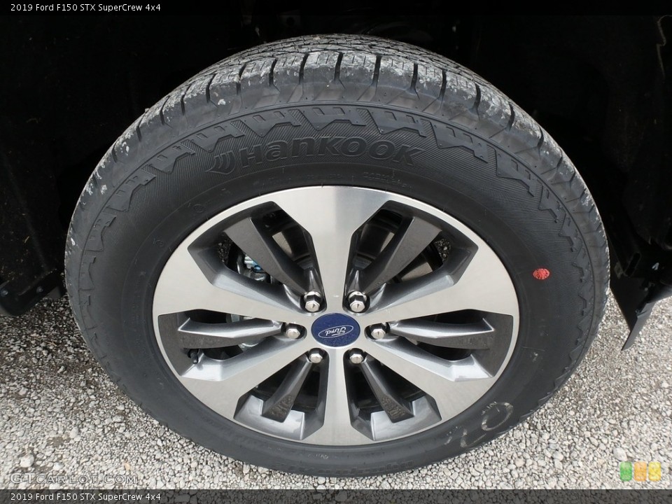 2019 Ford F150 STX SuperCrew 4x4 Wheel and Tire Photo #132962861