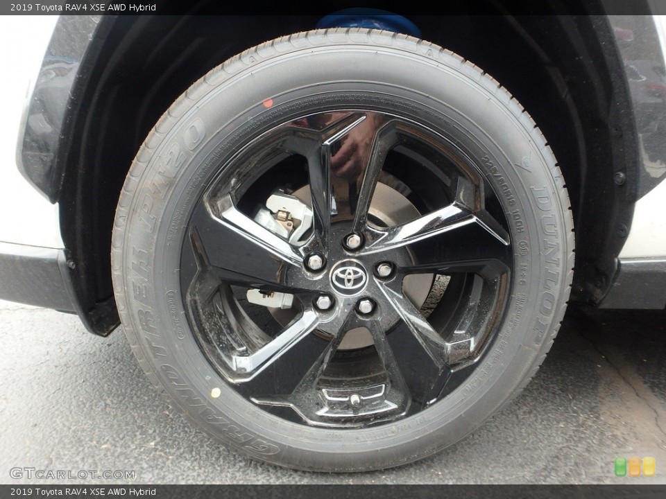 2019 Toyota RAV4 XSE AWD Hybrid Wheel and Tire Photo #132966044