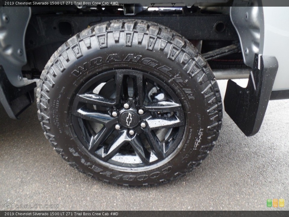 2019 Chevrolet Silverado 1500 LT Z71 Trail Boss Crew Cab 4WD Wheel and Tire Photo #132986060