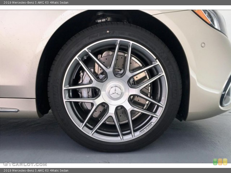 2019 Mercedes-Benz S AMG 63 4Matic Sedan Wheel and Tire Photo #133022673