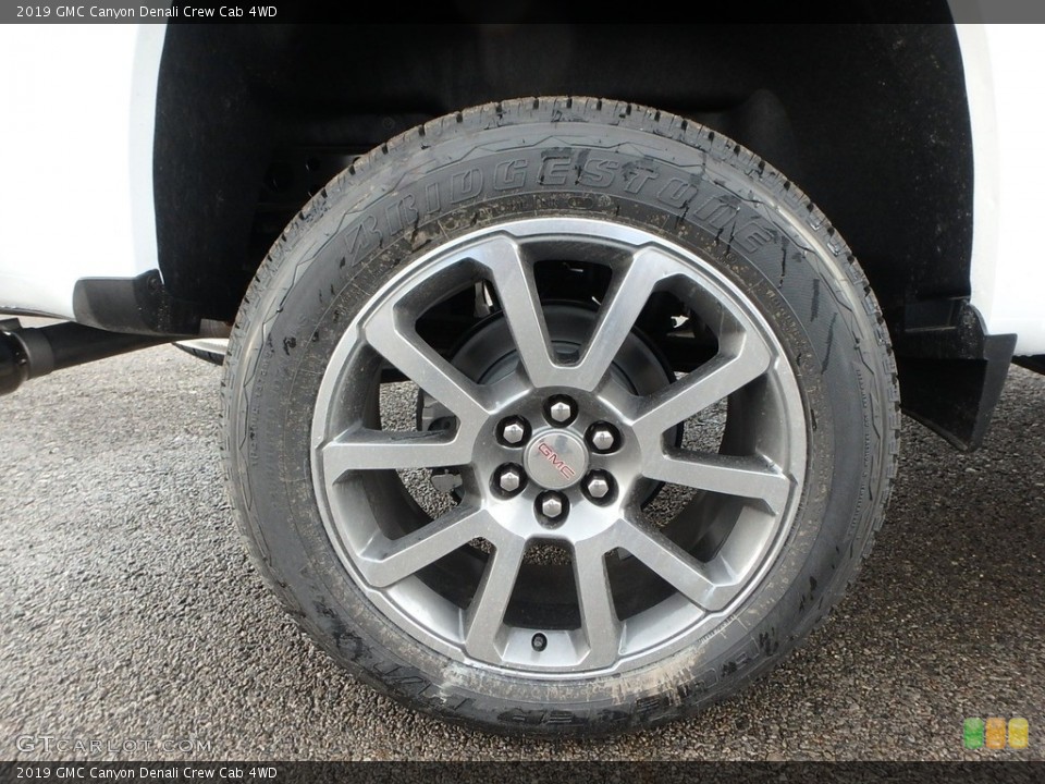 2019 GMC Canyon Denali Crew Cab 4WD Wheel and Tire Photo #133053584