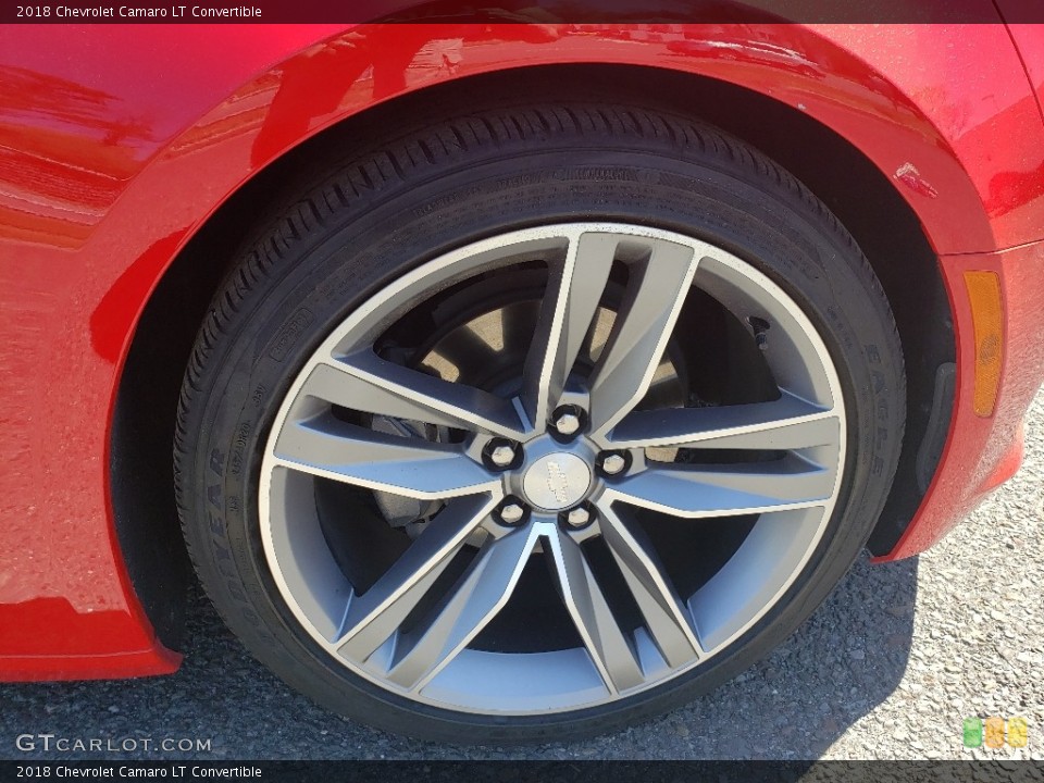 2018 Chevrolet Camaro LT Convertible Wheel and Tire Photo #133057034