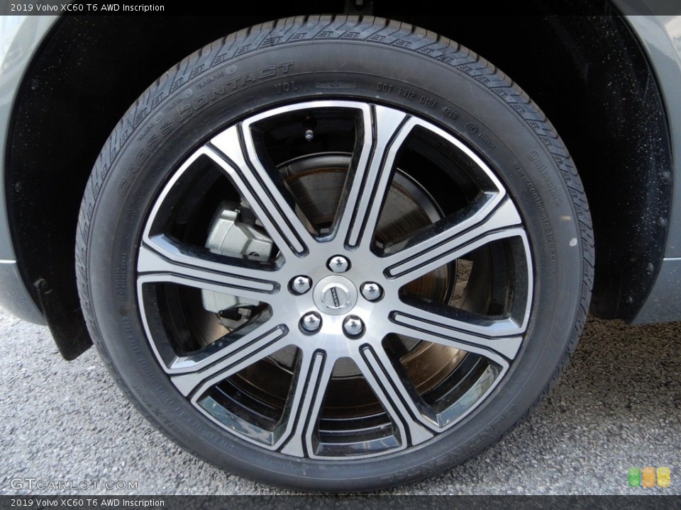 2019 Volvo XC60 T6 AWD Inscription Wheel and Tire Photo #133058767