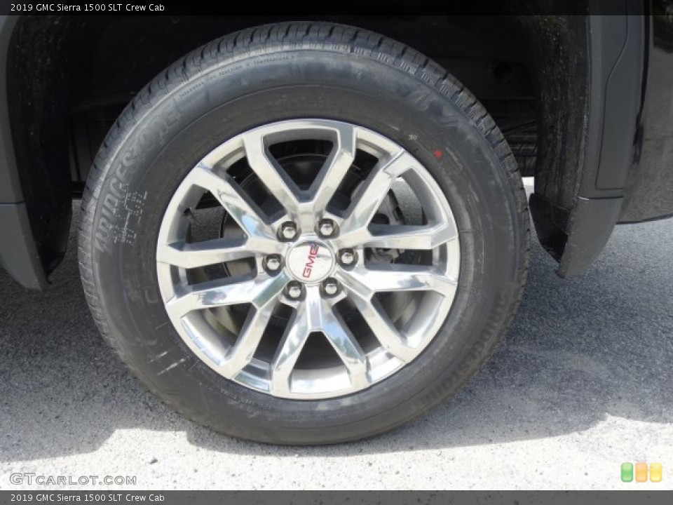 2019 GMC Sierra 1500 SLT Crew Cab Wheel and Tire Photo #133102065